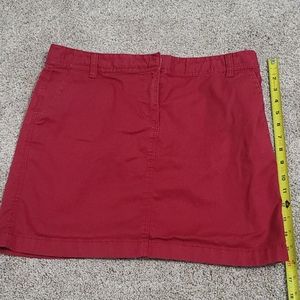 Ann Taylor loft Red skirt